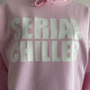 Serial Chiller Pink Hoodie