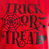 Trick or Treat Red Technical T-Shirt