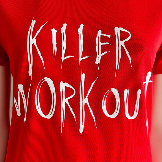 Killer Workout Red Technical T-Shirt