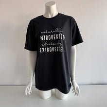  Introverted Extrovert Black T-Shirt