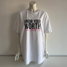  Know Your Worth White T-Shirt