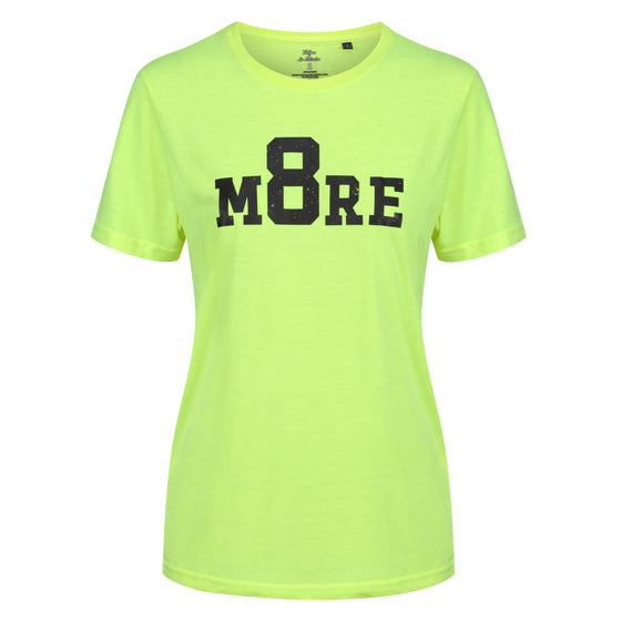 Mr Motivator 8 More Neon Yellow T-Shirt