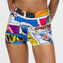  Comic Book TikiBooty Shorts