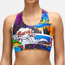  Comic Book Cross Back Bra