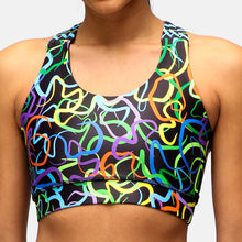  Neon Noodles Cross Back Bra