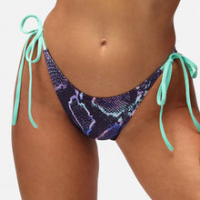  Purple Viper Tie Side Tikini Bottoms