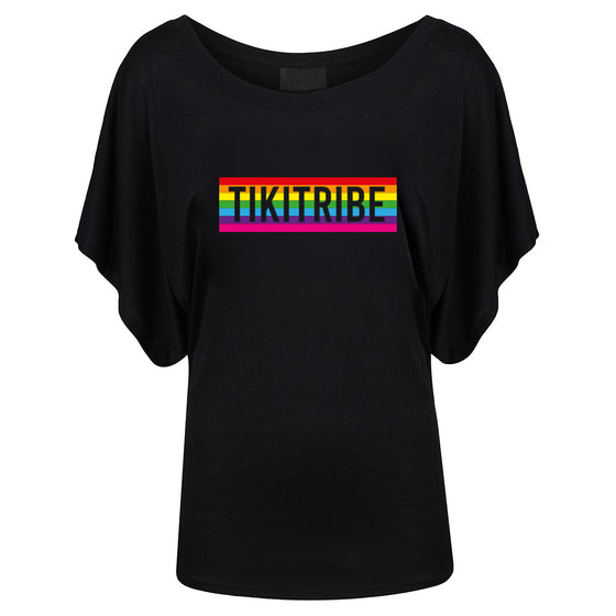 TikiTribe Black Slouch Tee