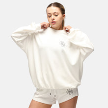  TKB Ivory Terry Oversized Sweatshirt