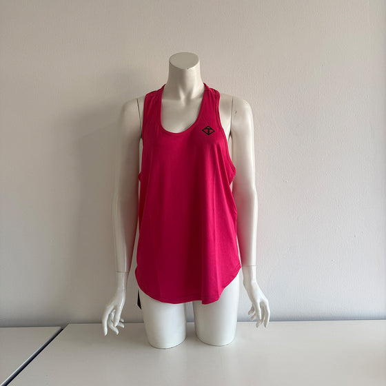 Pink Performance Strap Back Vest